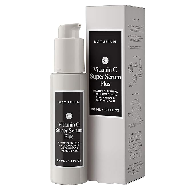 Naturium Vitamin C Super Serum Plus, Smoothing Face Care, plus Retinol by Naturium