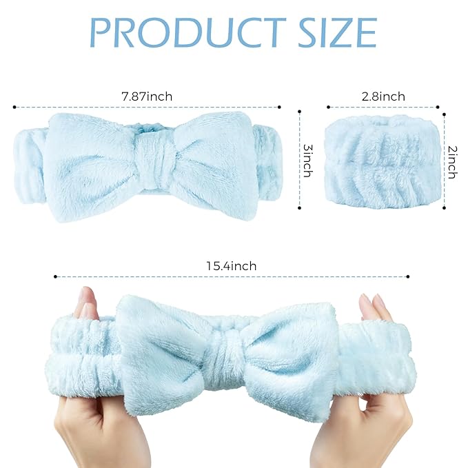 Fmeida Spa Headband and Wristband Set - Image 3
