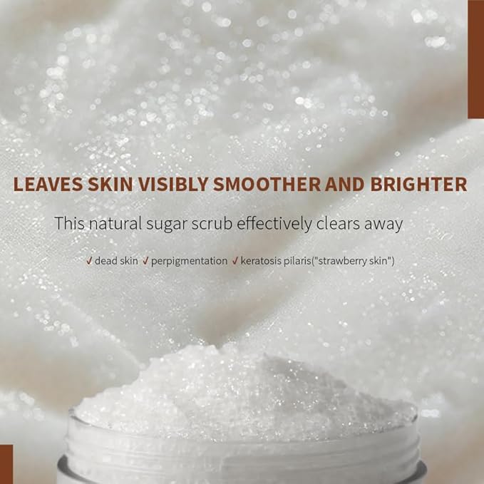 Coconut Sugar Scrub for Body Face & Feet - Image 2