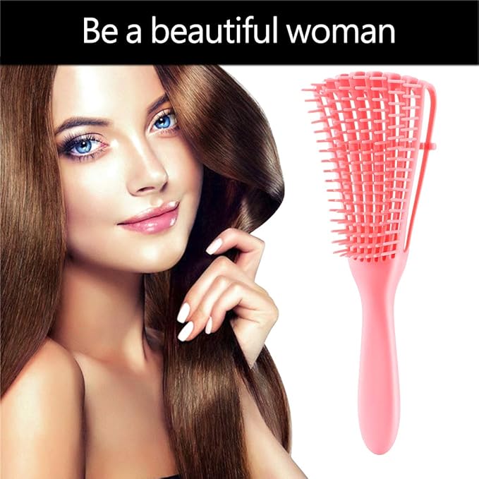 Hair Brush, Detangling Brush for Afro America/African Hair Textured 3a to 4c - Image 4
