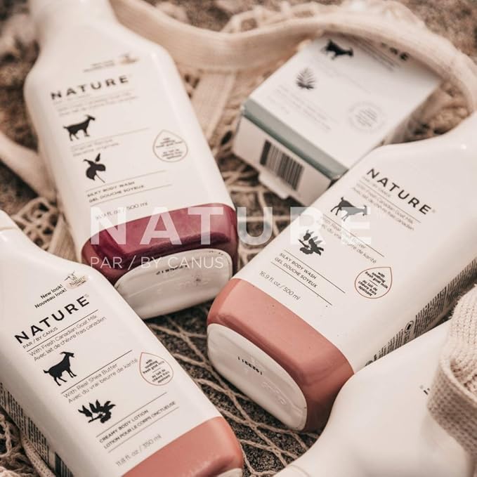 Nature by Canus Goat Milk Body Wash, Moisturizing Shea Butter Cleanser - Image 3