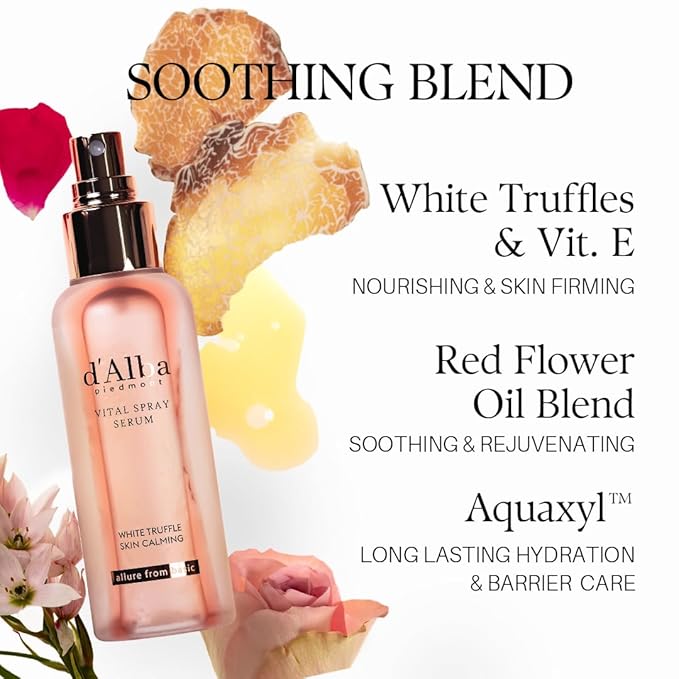 d'alba Piedmont White Truffle Vital Spray Serum, Vegan Skin Care, Calming and - Image 6