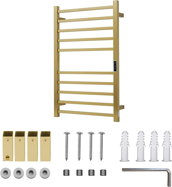 Heated Towel Racks for Bathroom, Wall Mounted Electric Towel Warmer Racks - Image 7