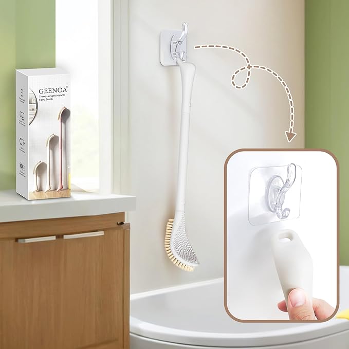 New Foot Brush & Foot File Set, 3-in-1 Foot Scrubber in Shower, - Image 8