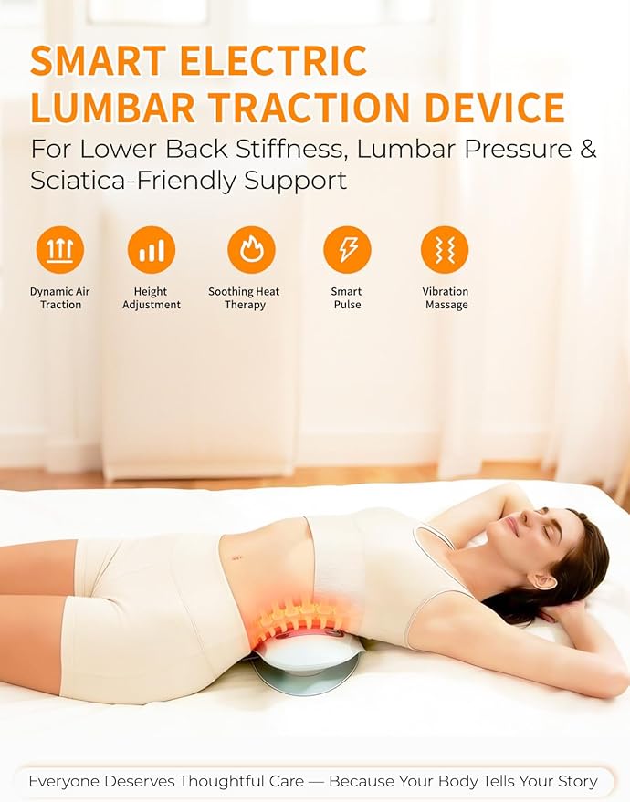 Smart Lower Back Massager with Soothing Warm Therapy & Air Traction – Spinal - Image 2