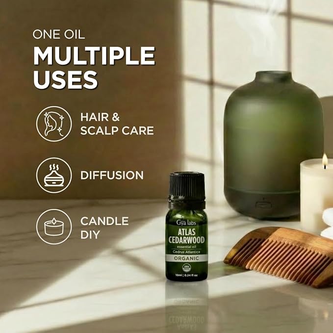 Gya Labs USDA Organic Cedarwood Essential Oil - Image 7