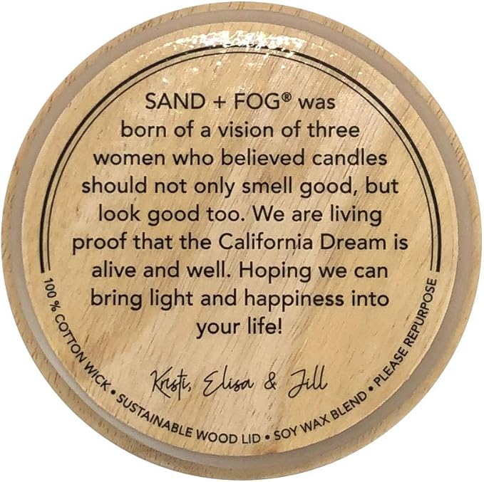 Sand + Fog Scented Candle - Image 6