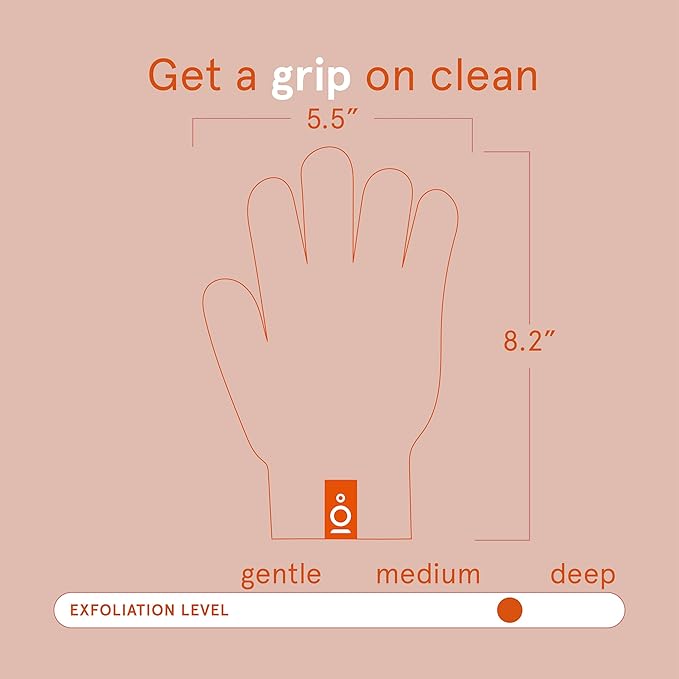 Clean Logic Stretch Bath & Shower Gloves - Image 6