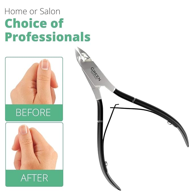 Professional Cuticle Trimmer Nail Cuticle Cutter Stainless Steel Cuticle Nippers - Image 7