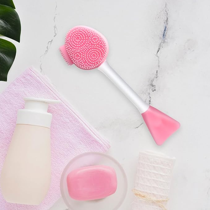 MUIIGOOD Silicone Face Scrubber Face Mask Brush Exfoliating Lip Cleansing - Image 7