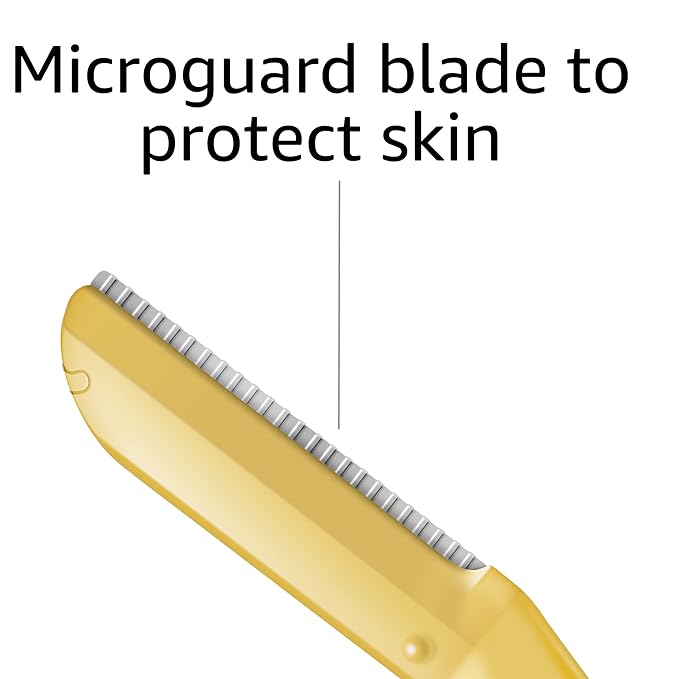 Amazon Basics Women's Dermaplaning Tool, Peach Fuzz Remover, Facial Hair Removal - Image 7