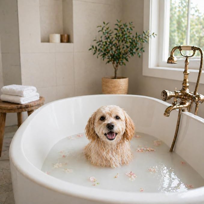 Warren London Cleopatra's Doggy Milk Bath | Luxurious Dog Shampoo and - Image 6