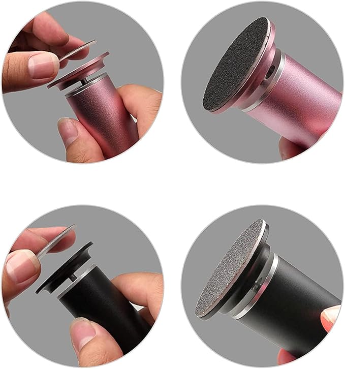 60pcs Replaceable Sandpaper Refill Discs - Image 2