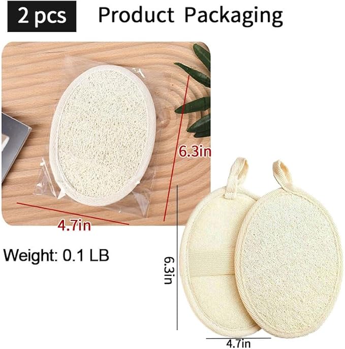 Natural Loofah Loofah Sponge loofahs - Image 2