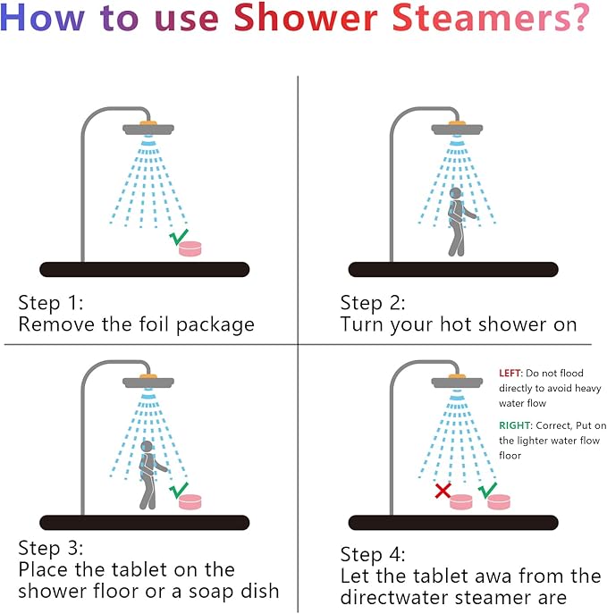 Shower Steamers Aromatherapy 18 Pack, Basket Set - Image 6