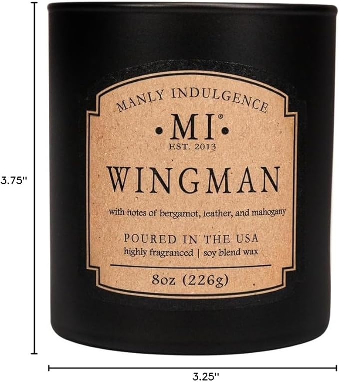 Manly Indulgence Wingman Scented Candles - Image 7