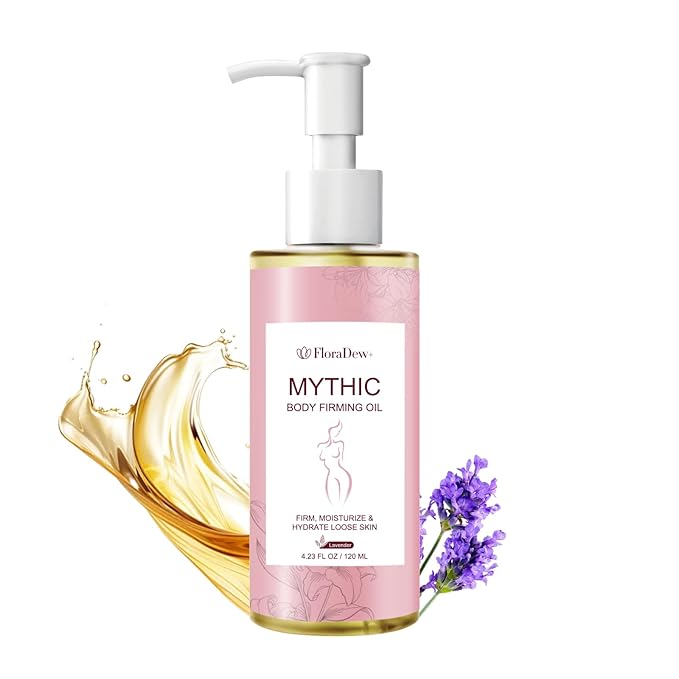 Mythic Body Oils for Women Skin Tightening Body Firming Oil Scented for Dry by FloraDew
