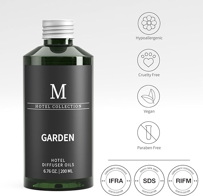 Hotel Scents Garden 6.76 Fl Oz, Home Luxury Aroma, Hotel Fragrance Diffuser Oil - Image 4