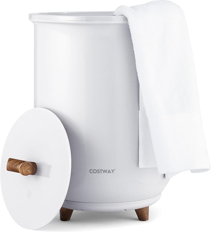 COSTWAY Bucket Style Towel Warmer, 23L Towel Warmer by COSTWAY