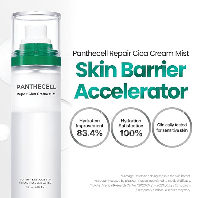 BIOHEAL BOH Panthecell Repair Cica Cream Mist 4.05 fl oz | Shake to Mix Milky - Image 3