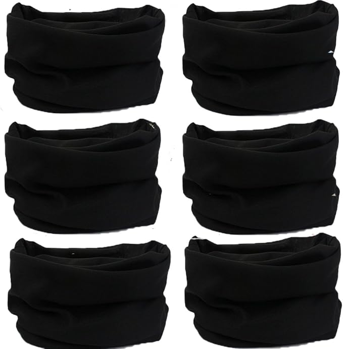 Venswell Neck Gaiter Face Mask Men Women, Seamless Bandana Rave Face Cover by Venswell
