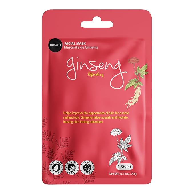celavi Essence Facial Face Mask Paper Sheet Korea Skin Care Moisturizing 12 Pack - Image 5