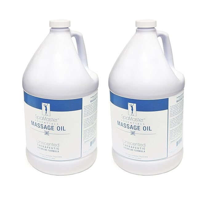 Master Massage - Organic, Vitamin-Rich and Water-Soluble Massage Oil - 2 Gallon by MasterMassage