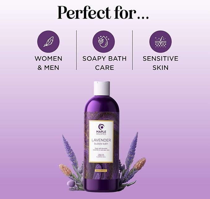 Premium Lavender Bubble Bath for Women - Image 2