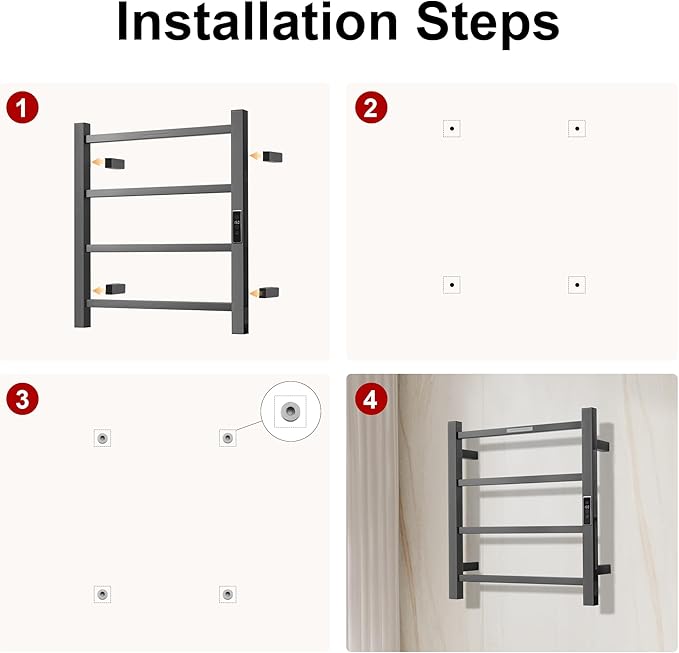 Electric Heated Towel Warmer - Image 7