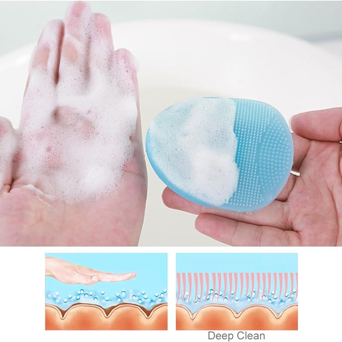 INNERNEED Super Soft Silicone Face Cleanser and Massager Brush Manual Facial - Image 5