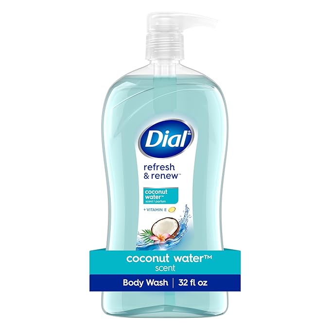 Dial Body Wash, Refresh & Renew Coconut Water, 32 fl oz by DialSoap