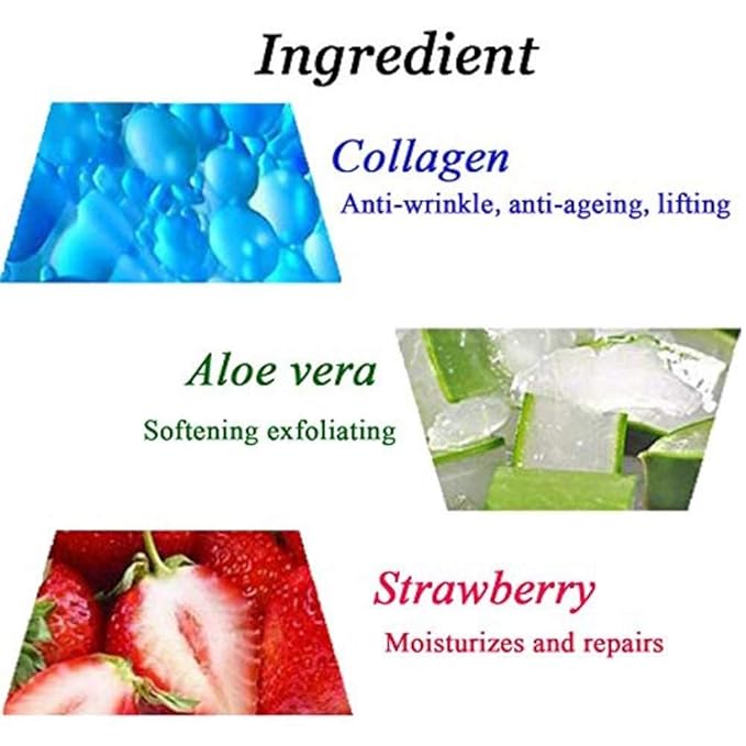 Lip Mask Patches, Moisturizing Anti-Wrinkle Anti-Aging Firm Hydrate Lips - Image 4