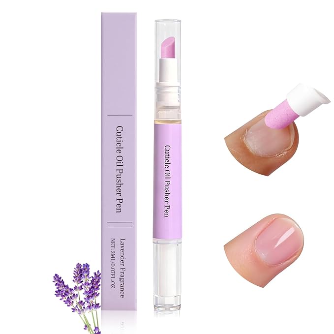 2-in-1 Cuticle Oil Pusher Pen by KAISHISESEN
