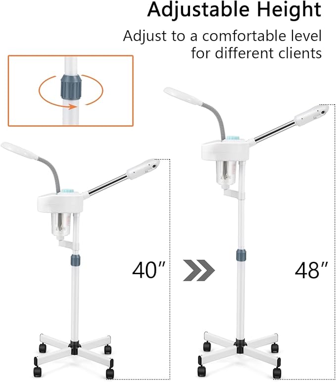 Artist hand Facial Steamer Professional 2 in 1 Hot Face Steamer - Image 4