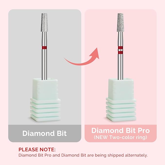 MelodySusie 3mm Short Tapered Barrel Cuticle Clean Nail Drill Bit 3/32'' - Image 3