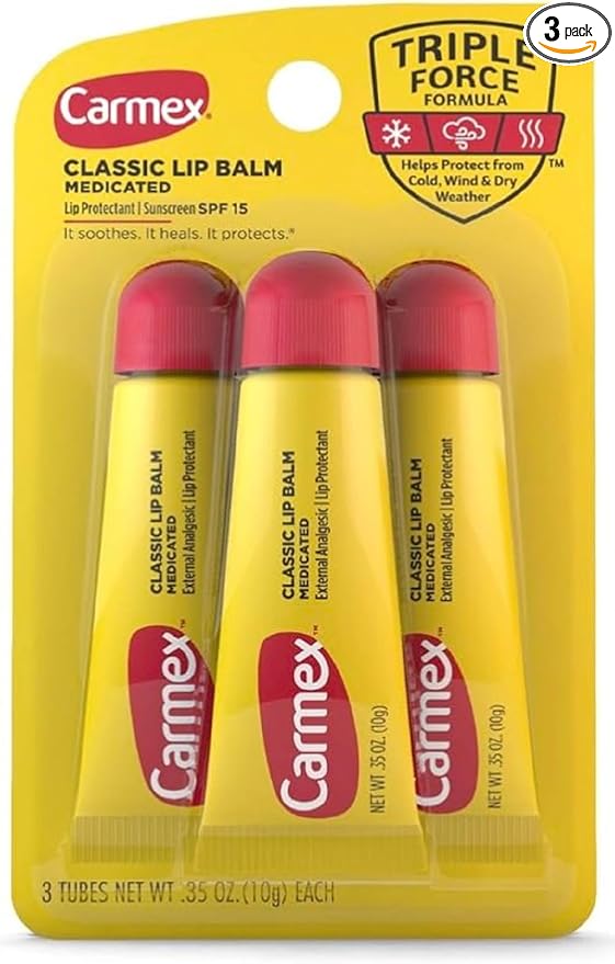 Carmex Classic Lip Balm, 0.35 Ounce by Carmex