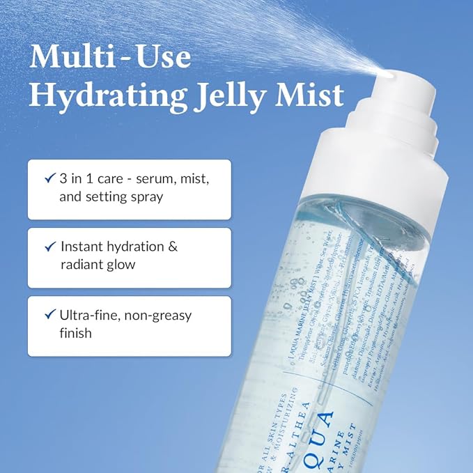 Dr.Althea Aqua Marine Jelly Mist | Lightweight, Ultra-Fine Facial Mist Spray | - Image 3