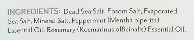 Soothing Touch Peppermint Rosemary Invigorating Bath Salts Pouch, 32 Oz - Image 3