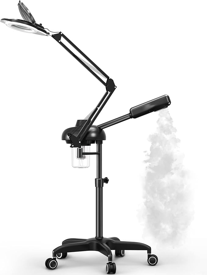 TASALON 2-in-1 Professional Facial Steamer, Hot Ozone Face Steamer by TASALON