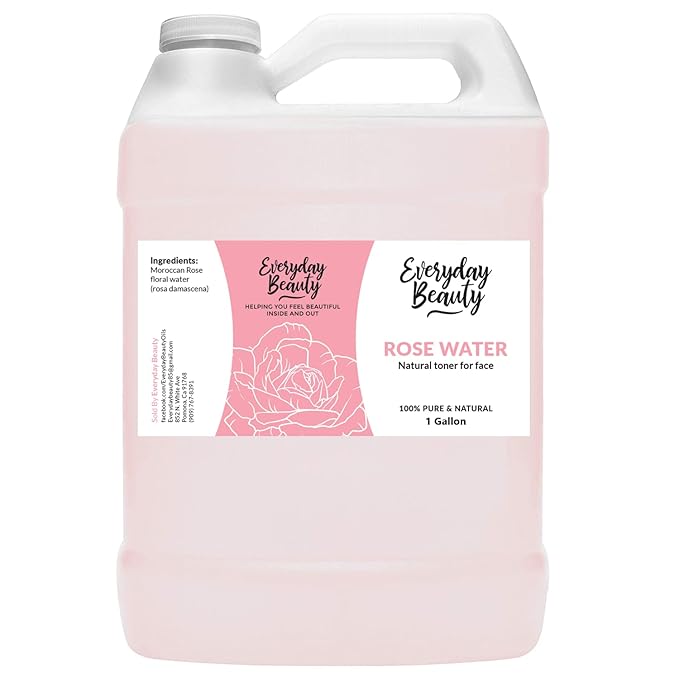 Rose Water Facial Toner Bulk by Everyday+Beauty+Helping+You+Feel+Beautiful+Inside+And+Out