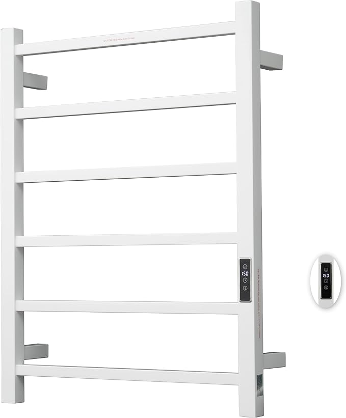 Heated Towel Racks for Bathroom, Wall Mounted Electric Towel Warmer Racks by BLARALA