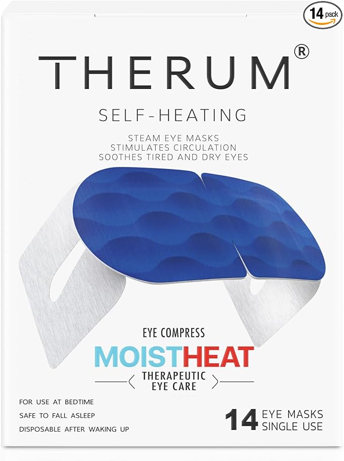 THERUM 120 Mins Long Lasting Self Heating Steam Eye Mask by THERUMEYEMASKS