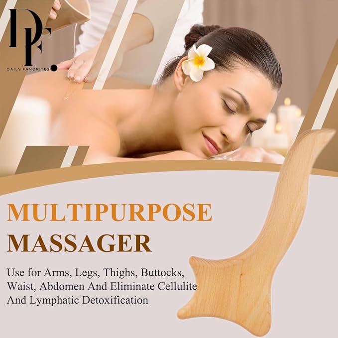 10-in-1 Wood Therapy Massage Tools – Lymphatic Drainage Tools - Image 4