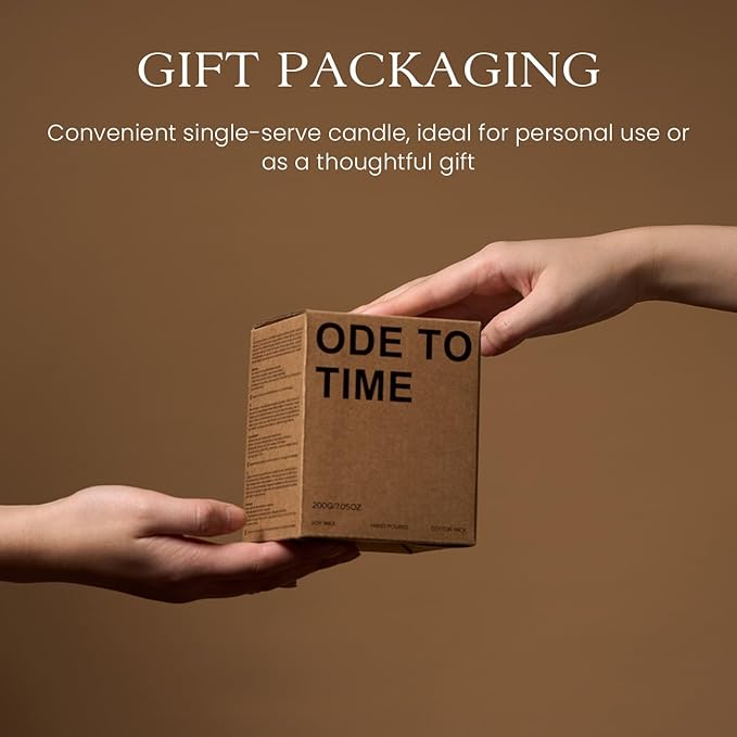 M&SENSE EucalyptusMint Scented Christmas Candle Gift, Aromatherapy Candle Set - Image 6