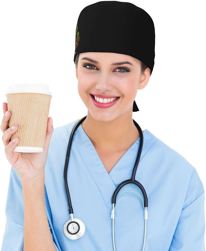 Alligator Ice Cream Working Cap, Scrub Cap - Image 6