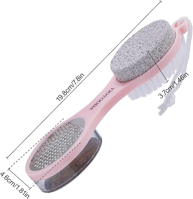 Foot Scrubber Brush with Pumice Stone - Image 5