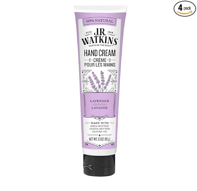 J.R. Watkins Natural Moisturizing Hand Cream, Hydrating Hand Moisturizer by JRWatkins