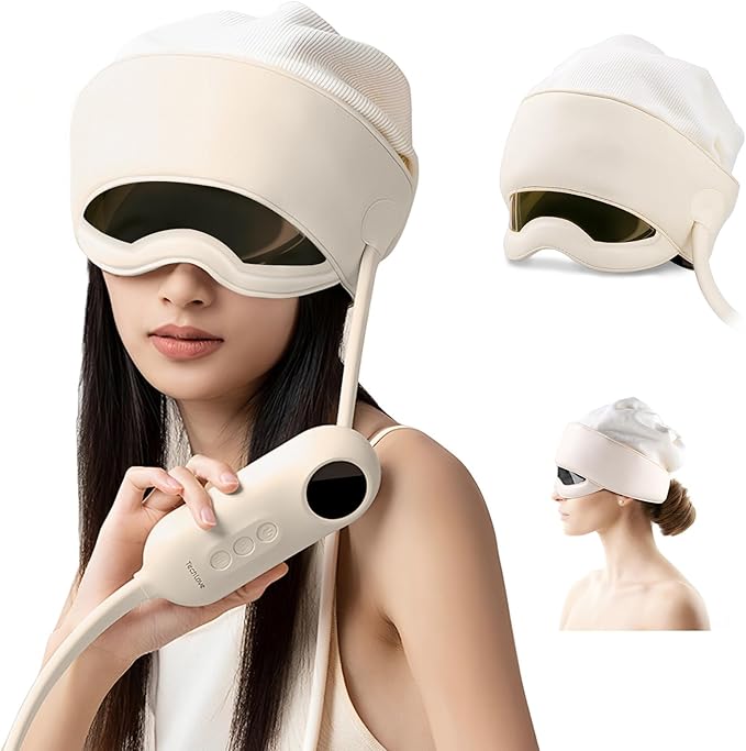Electric Head Massager for Headaches, Eye Massager by ArtmoryUSCandles