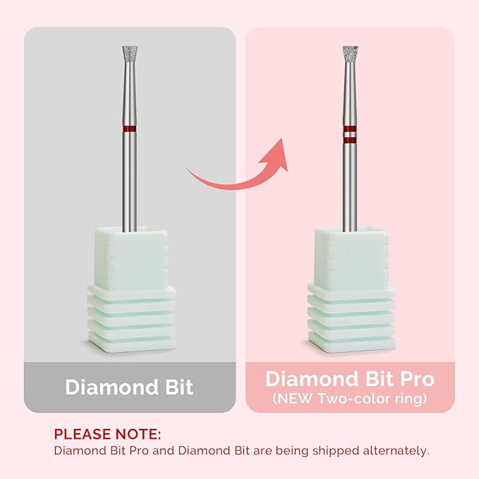 MelodySusie 6.7mm Inverted Tapered Cuticle Clean Nail Drill Bit 3/32'' - Image 3