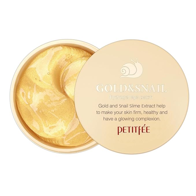 Petitfee Gold & Snail Hydrogel Eye Patch 60ea by PETITFEE